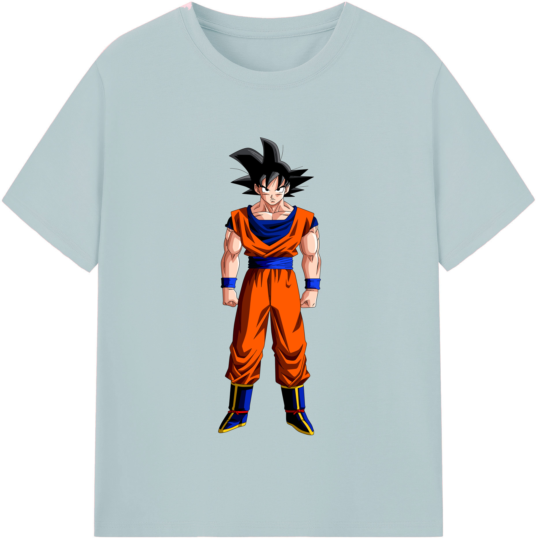 （画像用） ドラゴンボール 孫悟空（そん ごくう）Son Goku カカロット DRAGON BALL Kakarotto 綿100％半袖Tシャツ（フロントプリント）